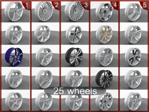 model car wheels