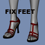 Fix feet position for Sexy Silky For Genesis