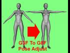 G3F G8F pose adjust scripts - Legs, Arms and Full