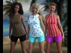 G8F Top and Shorts - additional textures