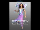 3D Stacey Real Tooth Fairy Cartoon Character Model