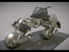 Futuristic Trike High-Poly
