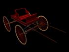 1800's Horse Buggy for Maya & Poser