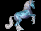 SM Fantasy Ice Blue Horse