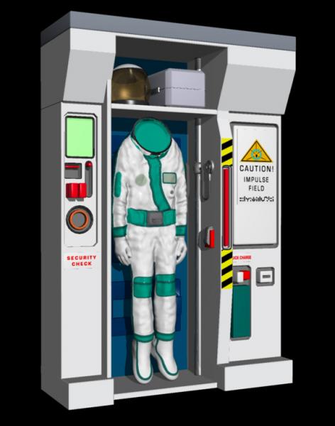 Spacesuit Box (Carrara version)