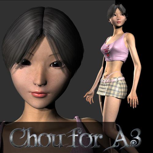 Chou for A3 - Poser Files