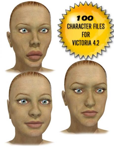 Victoria 4.2 Basis weibliche 3D-Modell kostenloser Download