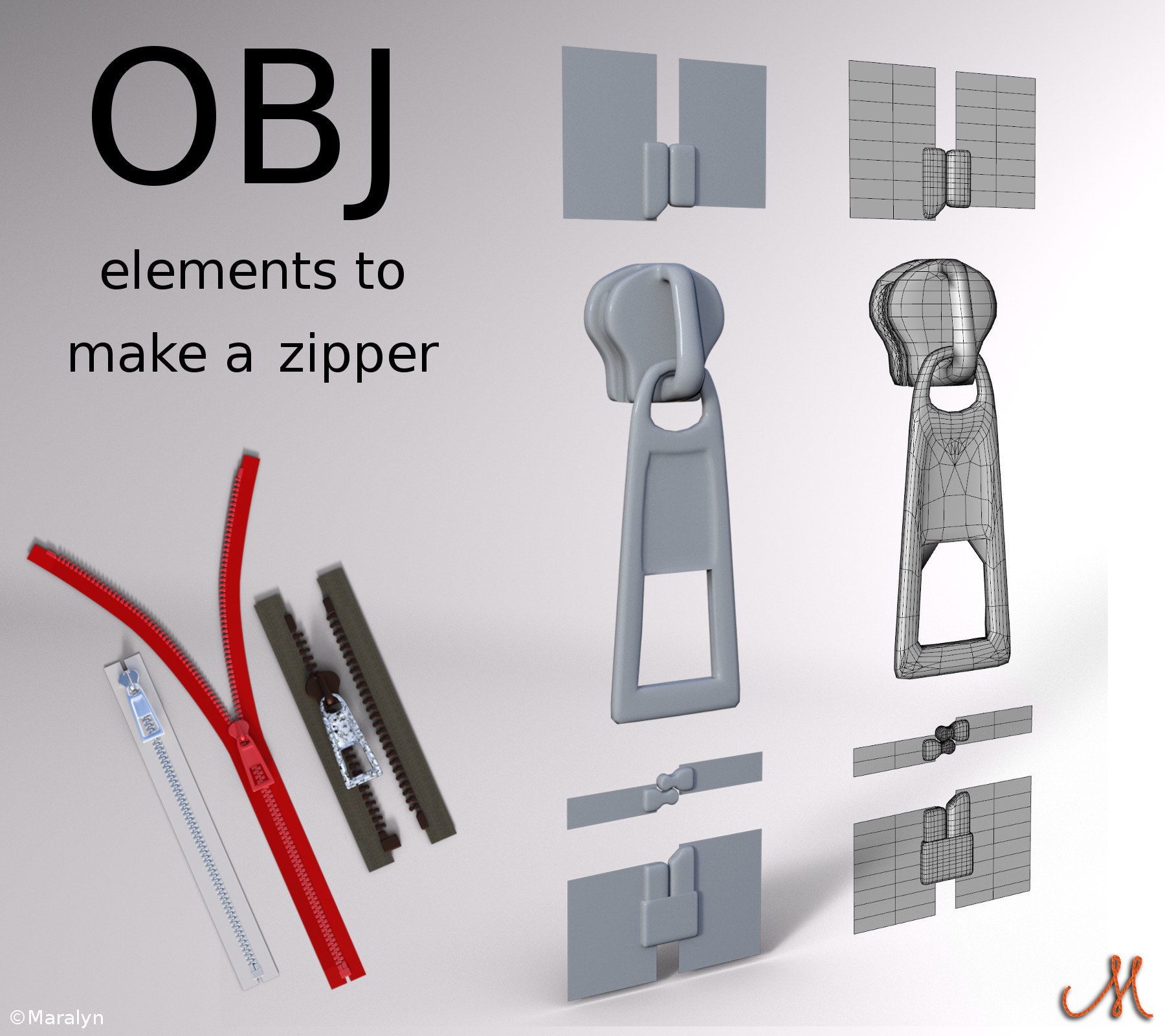 Free Obj Models For Element 3d