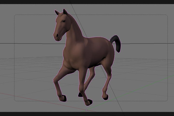 Horse Gallop 24 Frame Obj Sequence 3d Model Sharecg